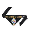 Littlearth Unisex-Adult NFL Pittsburgh Steelers Pet Bandana, Team Color, X-Large