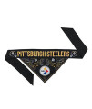Littlearth Unisex-Adult NFL Pittsburgh Steelers Pet Bandana, Team Color, X-Large