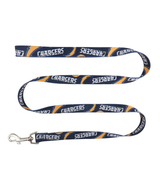 Littlearth Unisex-Adult NFL San Diego chargers Pet Leash, Team color, 1 x 60