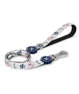 Leash Dog - Leash Retractable - Leash for Small Dogs - Leash for Big Dogs - Leash Training - Dog Swag - Leash Jogging by Fresh Pawz (Small, New York Yankees)