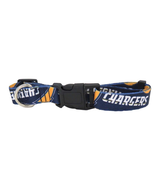 Littlearth Unisex-Adult NFL San Diego chargers Pet collar, Team color, Small