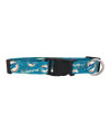Littlearth Unisex-Adult NFL Miami Dolphins Pet collar, Team color, Large (320101-DOLP-L)