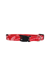 Littlearth Unisex-Adult NHL Detroit Red Wings Pet collar, Team color, Large
