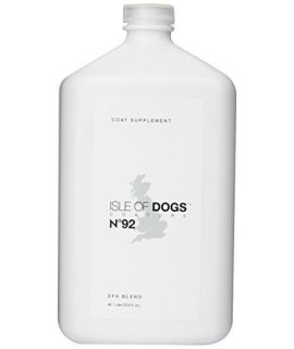 Isle Of Dogs Coature No. 92 Efa Coat Supplement For Dogs With Dull Or Flaky Coats 1 Liter By Isle Of Dogs