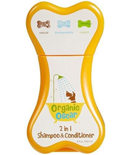 Organic Oscar 2-In-1 Shampoo And Conditioner 8-Ounce By Organic Oscar