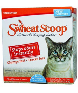 Swheat Scoop Multi Cat Litter 12.3-Pound Box By Swheat Scoop