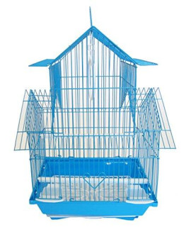 YML A1144BLU Pagoda Top Cage, Small