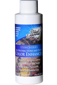 color Enhancer Sealer for All-Natural Stone and Pavers Marble, Travertine, Limestone, granite, Slate, concrete, grout, Brick, Block (Trial)