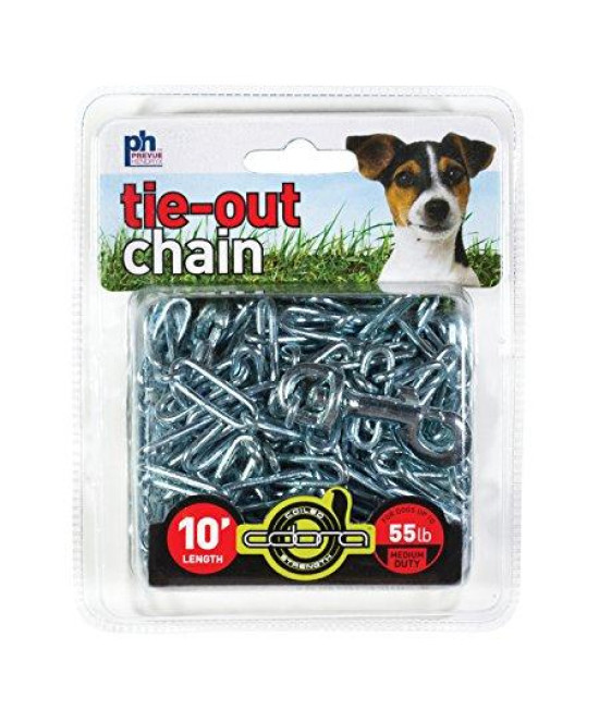Prevue Pet Products 2113 Medium-Duty 10 Tie-Out Chain