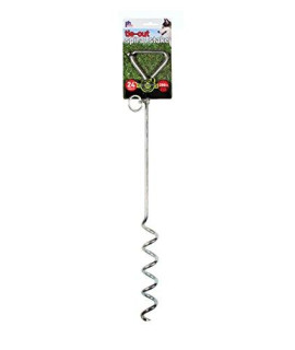Prevue Pet Products 2112 Heavy-Duty 24 Spiral Tie-Out Stake