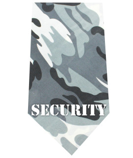 Mirage Pet Products Security Screen Print Bandana Standard grey camo