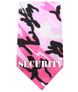 Mirage Pet Products Security Screen Print Bandana Standard Pink camo