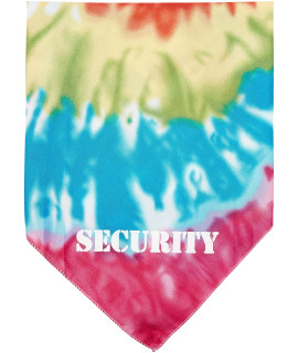 Mirage Pet Products Security Screen Print Bandana Standard Tie Dye