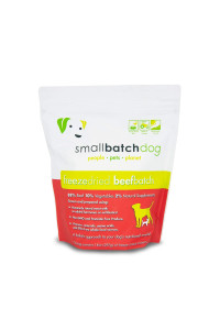 Smallbatch Pets, Beefbatch Sliders Freeze-Dried Dog Food (14 oz)