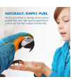 HealthyGutAvian Probiotics Dietary Supplement for Parrots, All-Natural Digestive System Formula (120 Servings)