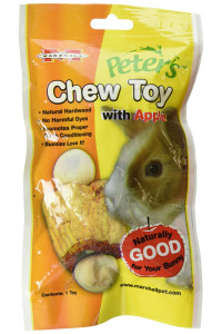 Peters chew Toy for Rabbits and Small Animals Apple