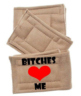 Pet Flys Bitches Love Me Peter Pads (3 Pack) Small
