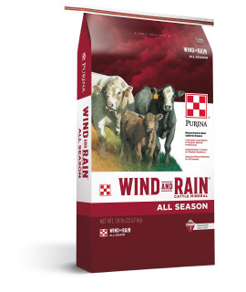 Purina Animal Nutrition Wind and Rain Storm Texas All Season 7.5 Complete Cattle Mineral