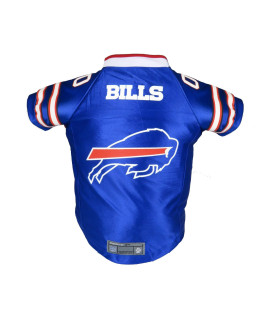 Littlearth Unisex-Adult NFL Buffalo Bills Premium Pet Jersey, Team color, Small