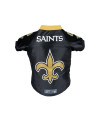 Littlearth Unisex-Adult NFL New Orleans Saints Premium Pet Jersey, Team color, Large