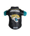 Littlearth Unisex-Adult NFL Jacksonville Jaguars Premium Pet Jersey, Team color, X-Small