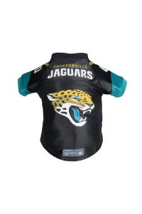 Littlearth Unisex-Adult NFL Jacksonville Jaguars Premium Pet Jersey, Team color, X-Small