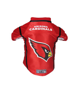 Littlearth Unisex-Adult NFL Arizona cardinals Premium Pet Jersey, Team color, Large