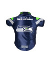 Littlearth Unisex-Adult NFL Seattle Seahawks Premium Pet Jersey, Team color, X-Large