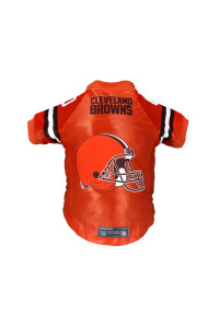 Littlearth Unisex-Adult NFL cleveland Browns Premium Pet Jersey, Team color, X-Small