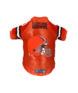 Littlearth Unisex-Adult NFL cleveland Browns Premium Pet Jersey, Team color, X-Small