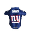Littlearth Unisex-Adult NFL New York giants Premium Pet Jersey, Team color, Large