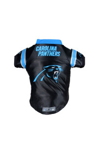 Littlearth Unisex-Adult NFL carolina Panthers Premium Pet Jersey, Team color, Small