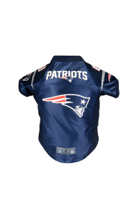 Littlearth Unisex-Adult NFL New England Patriots Premium Pet Jersey, Team color, X-Small