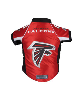 Littlearth Unisex-Adult NFL Atlanta Falcons Premium Pet Jersey, Team color, X-Small