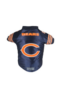 Littlearth Unisex-Adult NFL chicago Bears Premium Pet Jersey, Team color, Large