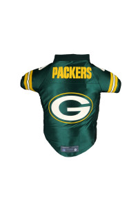 Littlearth Unisex-Adult NFL green Bay Packers Premium Pet Jersey, Team color, X-Small
