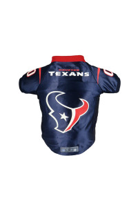 Littlearth Unisex-Adult NFL Houston Texans Premium Pet Jersey, Team color, X-Large