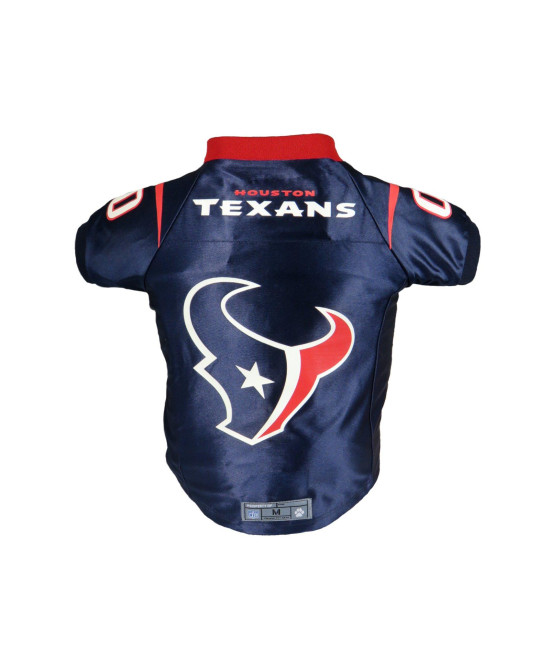 Littlearth Unisex-Adult NFL Houston Texans Premium Pet Jersey, Team color, X-Large