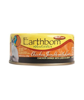 Earthborn Holistic chicken Jumble With Liver grain-Free Moist cat Food