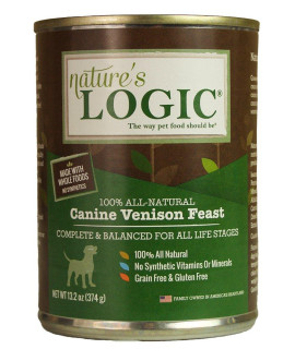 NatureS Logic canine Venison Feast 1213.2Oz
