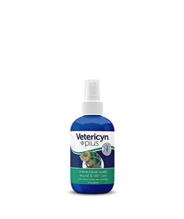 Vetericyn Plus Reptile Wound and Skin Care. Spray to Clean Cuts and Wounds on Pet. an Alternative to Iodine for Burn, Ulcers & Irritation Relief. Safe for All Ages. 3 oz. (Packaging/Bottle Color May)