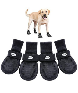 Hipaw Summer Breathable Dog Boots Nonslip Sole Paw Protector For Hardwood Floor