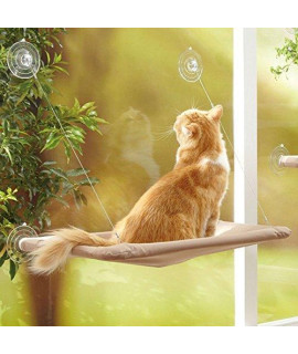Cat Window Perch, Cat Hammock Window Seat,Sunny Seat Window Mounted Cat Bed cat Hammock Pet Save Space?Size:55x35cm?