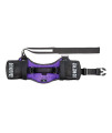 Doggie Stylz Do Not Pet Dog Harness Vest with Removable Saddle Bags and Reflective Patches. (Purple Fits Girth 30-42 inches)