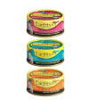 Earthborn Holistic Wet Cat Food Variety Pack - 3 Flavors (Catalina Catch, Harbor Harvest, and Monterey Medley) - 3 Ounces Each (12 Total Cans)