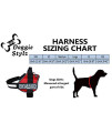 Doggie Stylz Therapy Dog Harness with Removable Saddle Bag Backpack Pack Carrier Traveling Carrying Bag. 2 Removable Therapy Dog Removable Patches. Please Measure Dog Before Ordering. Made