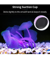 Uniclife Silicone Coral Plant Decorations Glowing Artificial Ornament for Fish Tank Aquarium, Green, Ball Shape