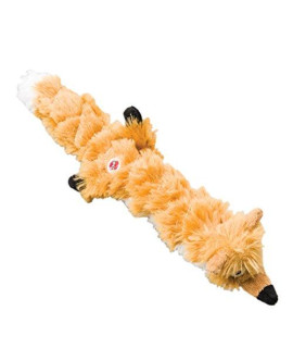 SPOT Ethical Pets Fox Mini Skinneeez Extreme Stuffingless Quilted Dog Toy, 14, Multicolor (54216)