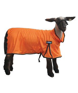 Weaver Leather Livestock ProCool Mesh Sheep Blanket with Reflective Piping , Orange, Large