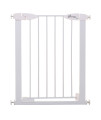 Dreambaby Boston Magnetic Auto close Baby gate - Indoor Safety gates - Fits Opening from 2425-265inch Wide & 29inch Tall - with Smart Stay Open Feature - White